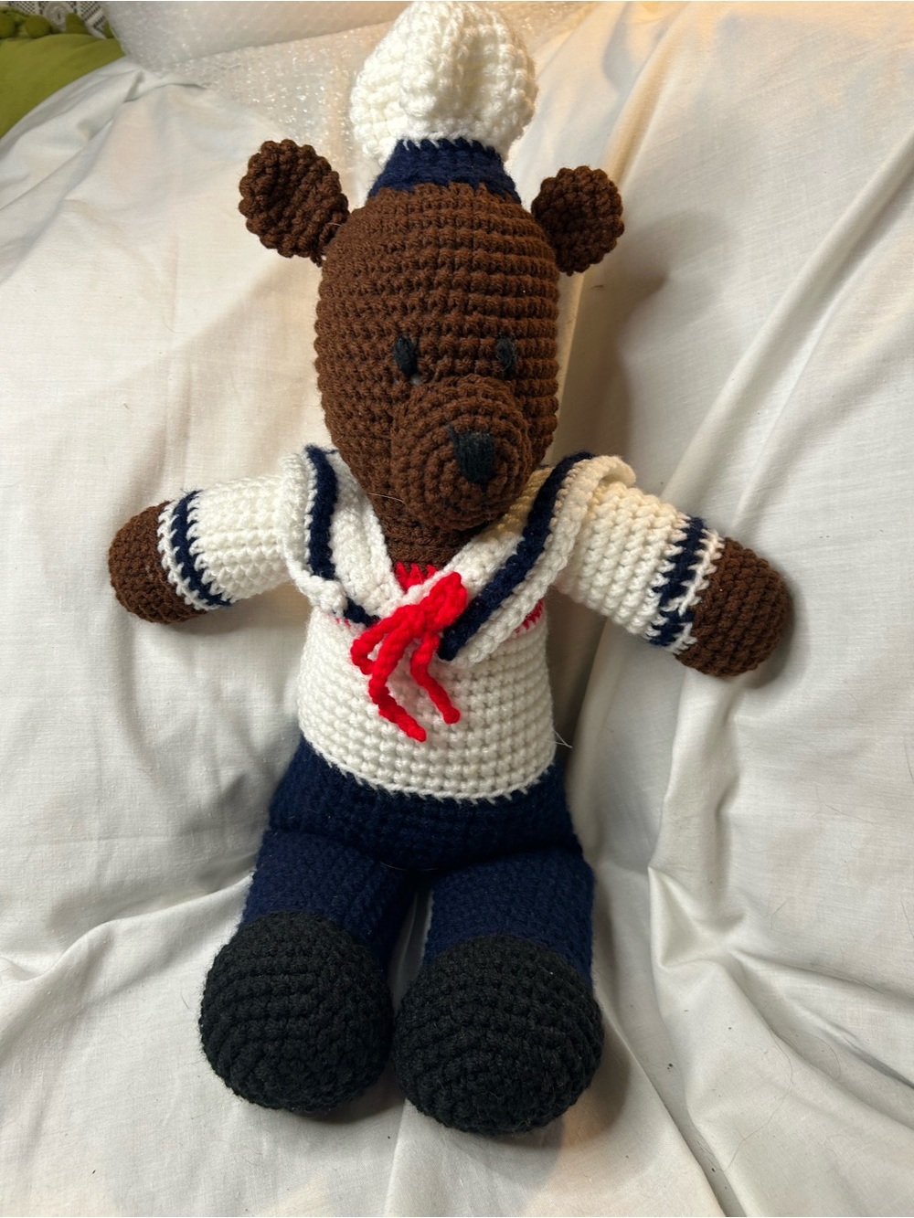 Crochet Sailor Bear